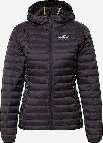 Veste outdoor 'Heli' Kathmandu en noir : devant