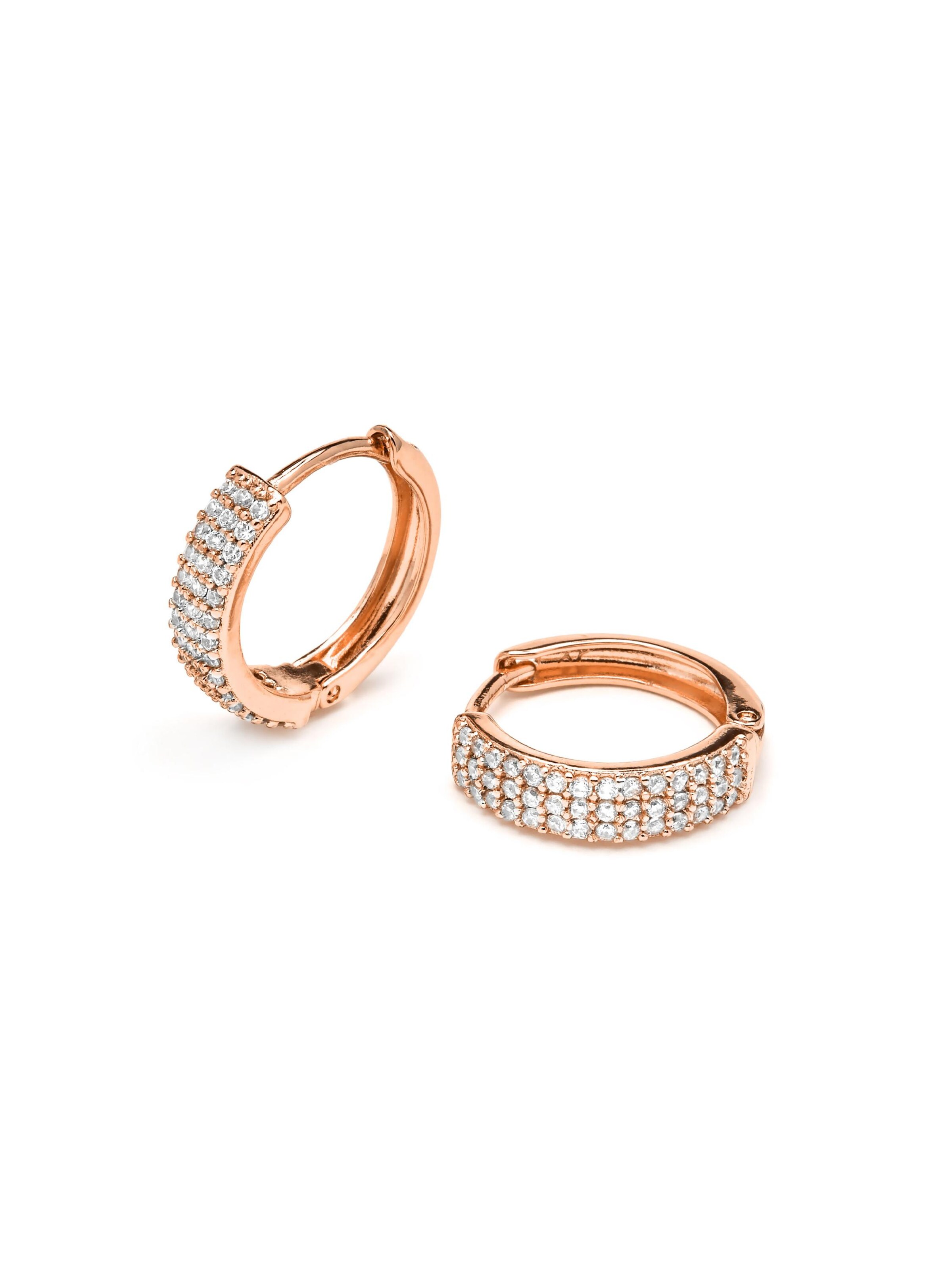 Boucles d'oreilles 'Checkti' Luxenter en or