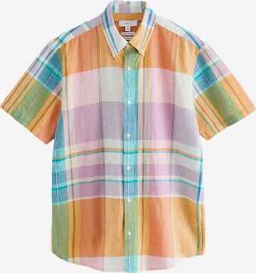 Chemise Next en orange : devant
