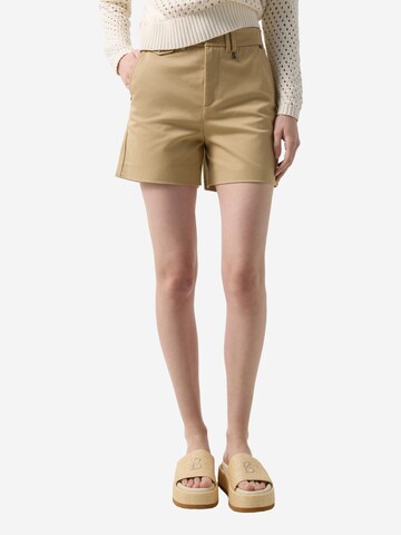 BOGNER Wide Leg Shorts 'Lissy' in Beige: Vorderseite