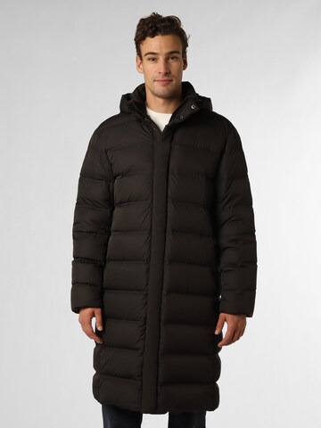 Finshley & Harding Winter Coat 'Fudo' in Black: front