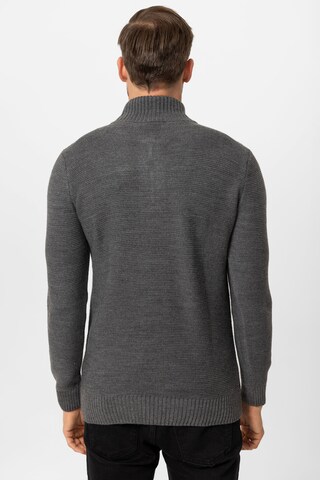 DENIM CULTURE Pullover ' DIEGO ' i grå
