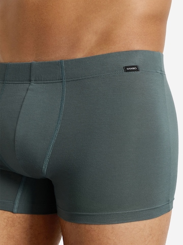 Hanro Boxershorts ' Cotton Essentials ' in Blauw