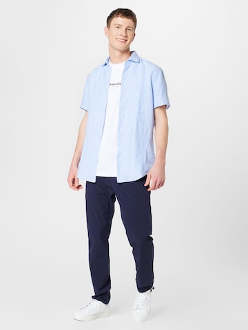 SEIDENSTICKER Regular fit Overhemd 'New Kent' in Blauw