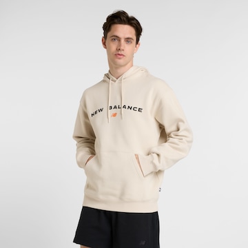 new balance Sweatshirt in Grijs: voorkant