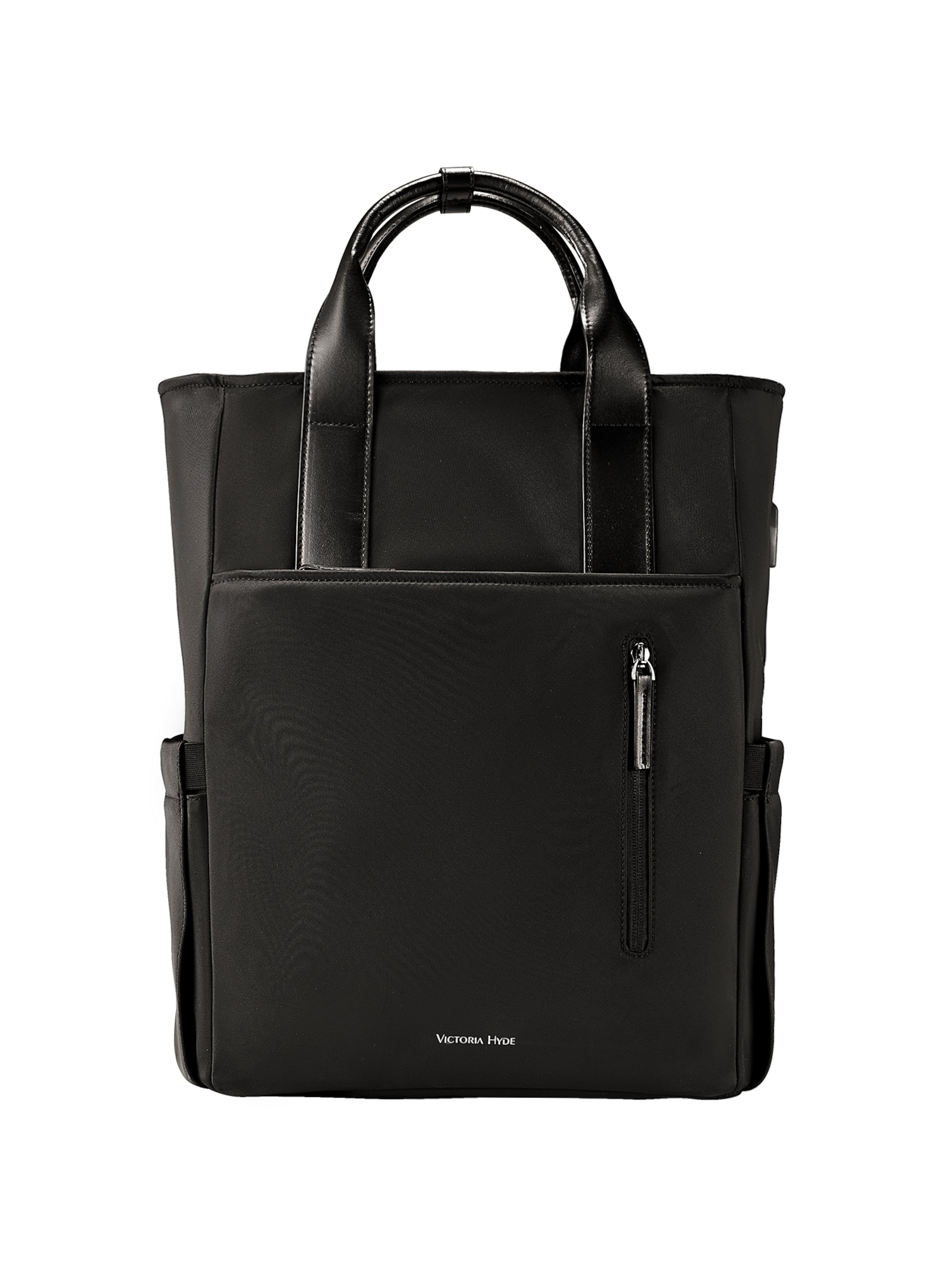 Sac à dos ' Lake ' Victoria Hyde en noir : devant