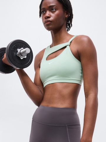 NIKE Бюстье Спортивный бюстгальтер 'One' в Зеленый