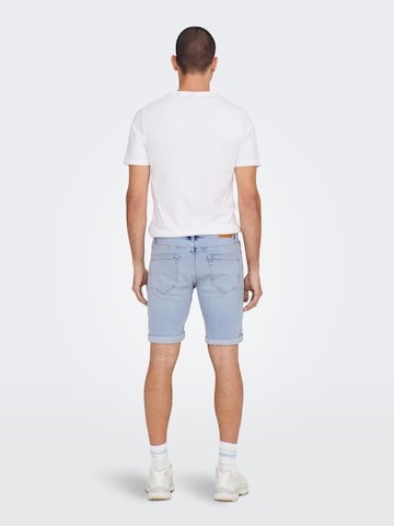 Only & Sons Slimfit Jeans 'Ply Life' in Blauw