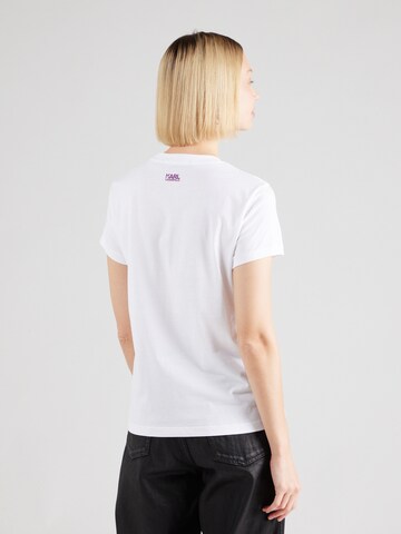 Karl Lagerfeld - Camiseta en blanco