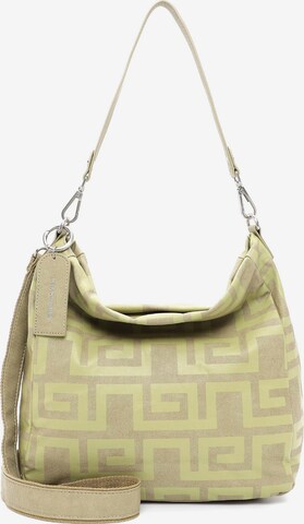 Emily & Noah Shoulder Bag ' Ilona ' in Green: front