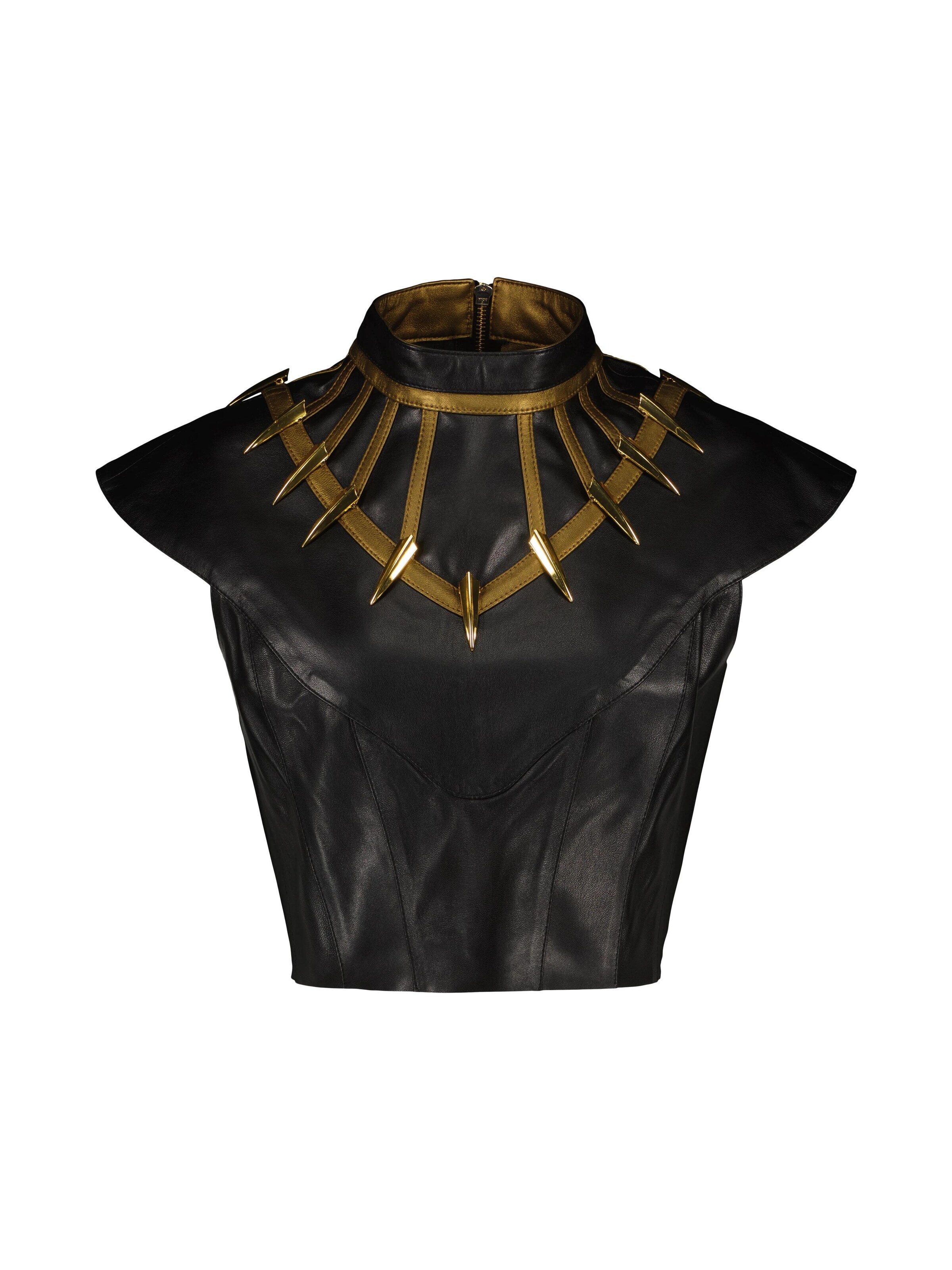 Haut 'Tech Princess Crop Top' Vibranyum en noir