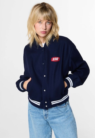 Red Bull Racing x Pepe Jeans - Chaqueta de entretiempo en azul: frente