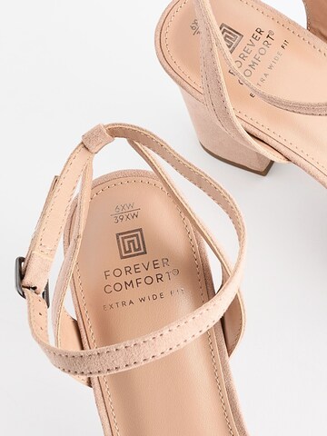 Next Босоножки с ремешком 'Forever Comfort' в Бежевый