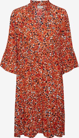 Robe 'Lisa' Kaffe en orange : devant