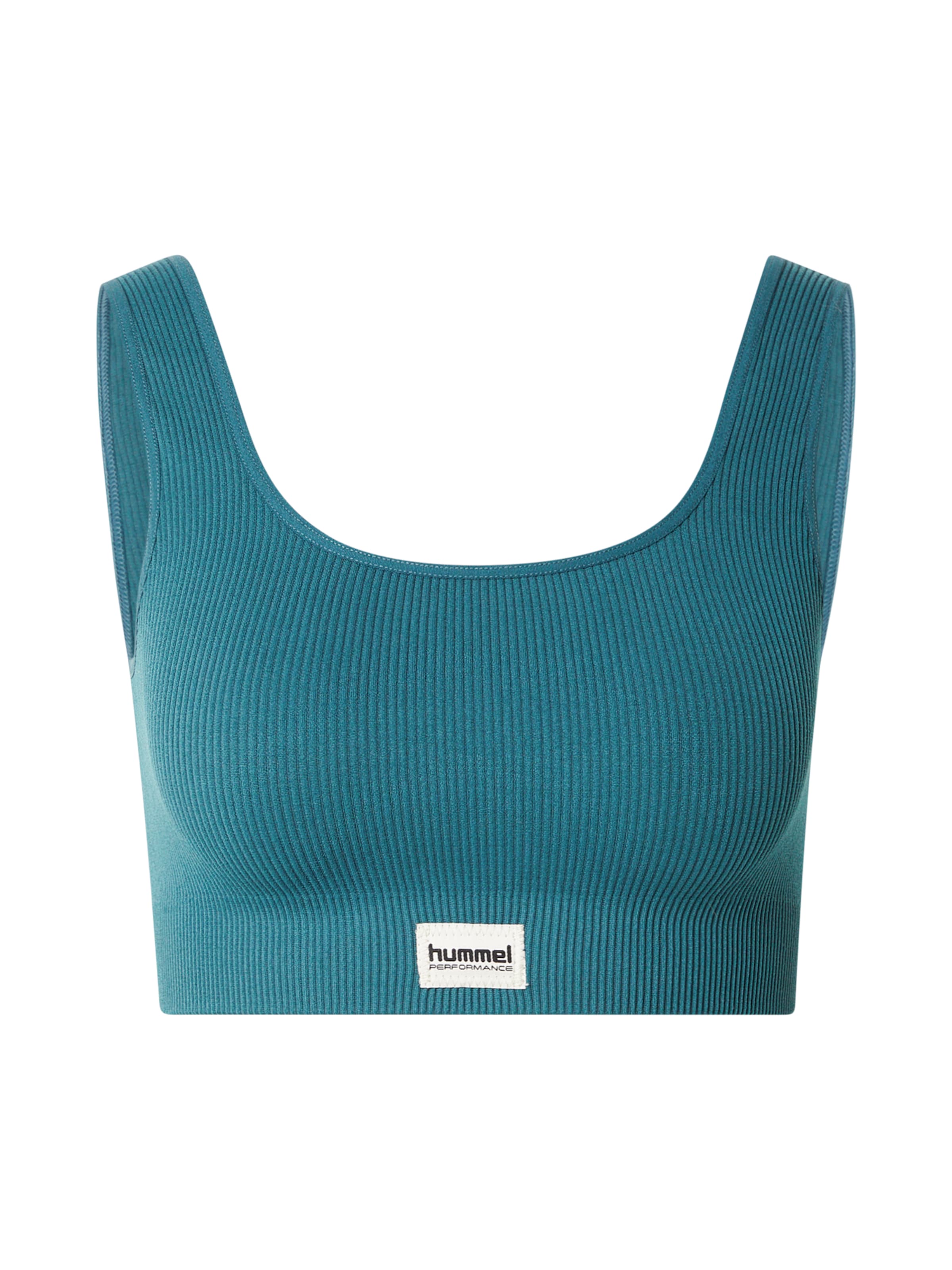 Soutien-gorge de sport 'Pulse' Hummel en vert : devant