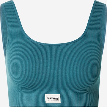 Soutien-gorge de sport 'Pulse' Hummel en vert : devant
