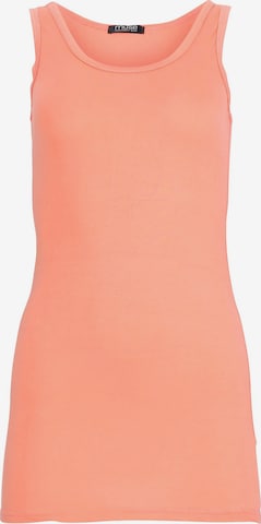 Easy Young Fashion Top in Orange: front