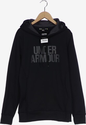 UNDER ARMOUR Sweatshirt & Zip-Up Hoodie in M in Black: front
