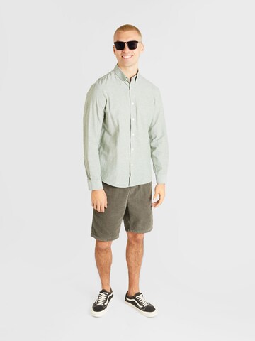 SELECTED HOMME Regular fit Overhemd 'DAN' in Groen