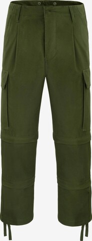 normani Regular Outdoor Pants 'Daytona' in Green: front