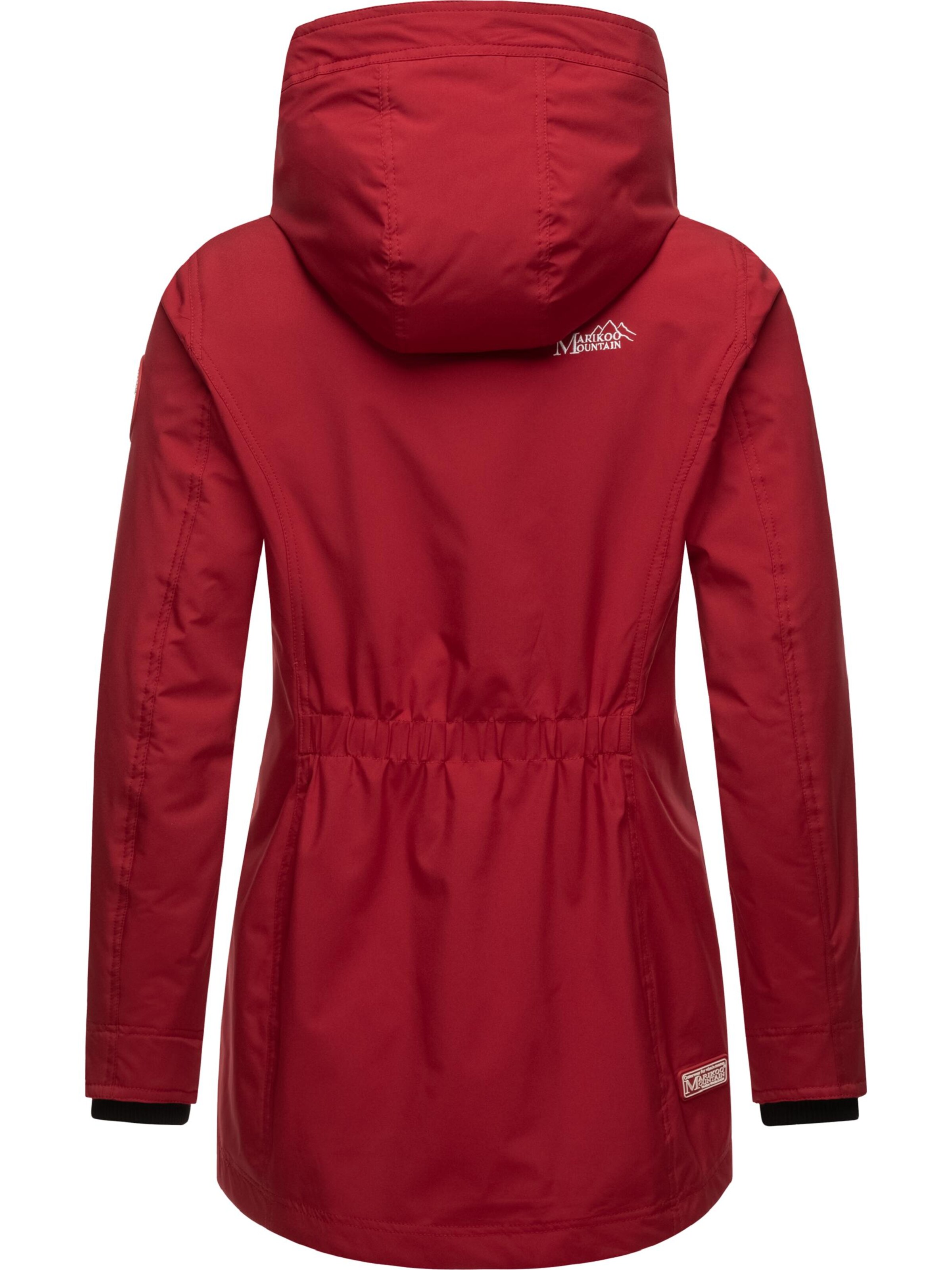 MARIKOO Functionele jas in Rood