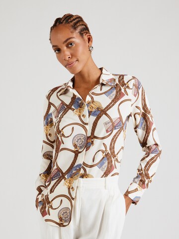 Lauren Ralph Lauren Μπλούζα σε μπεζ: μπροστά