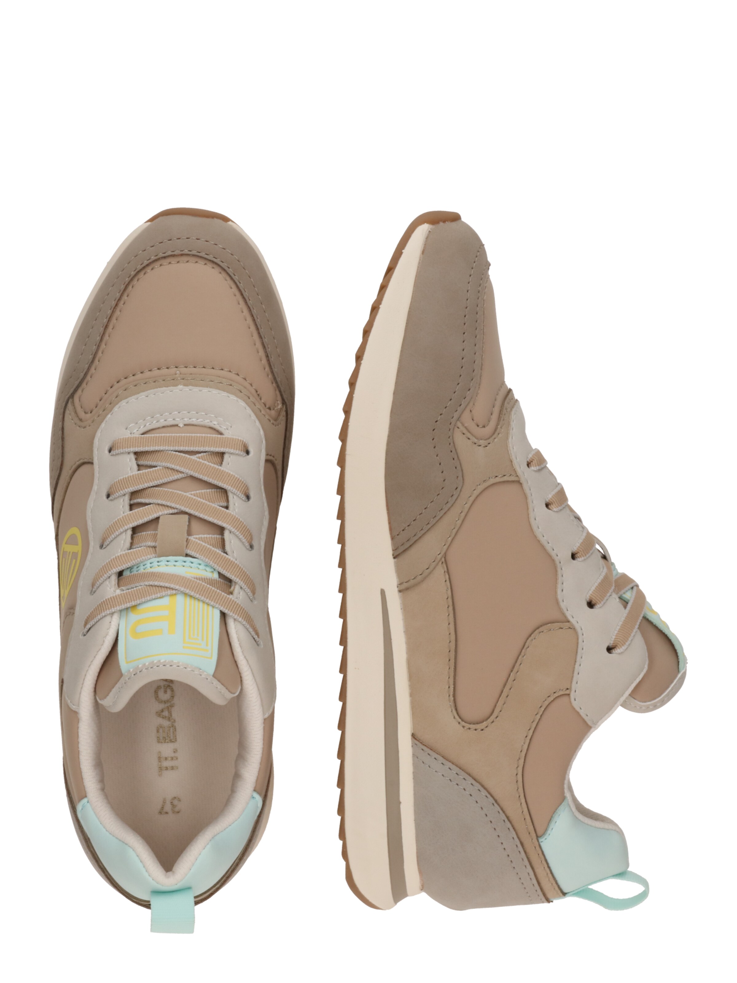 TT. BAGATT Низкие кроссовки в Бежевый