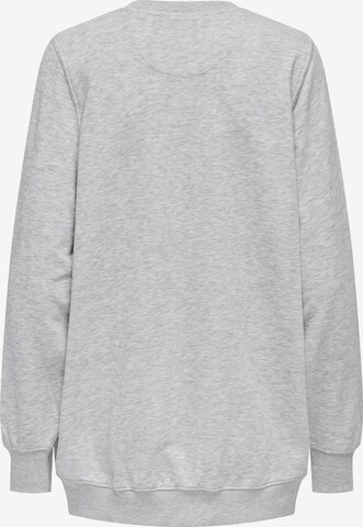 ONLY Sweatshirt 'BELLA' i grå