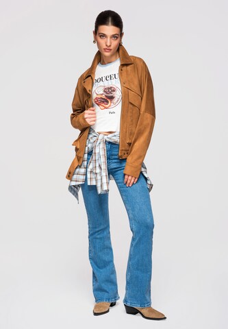 Veste mi-saison 'OW-JAFL-0122' Ombre en marron