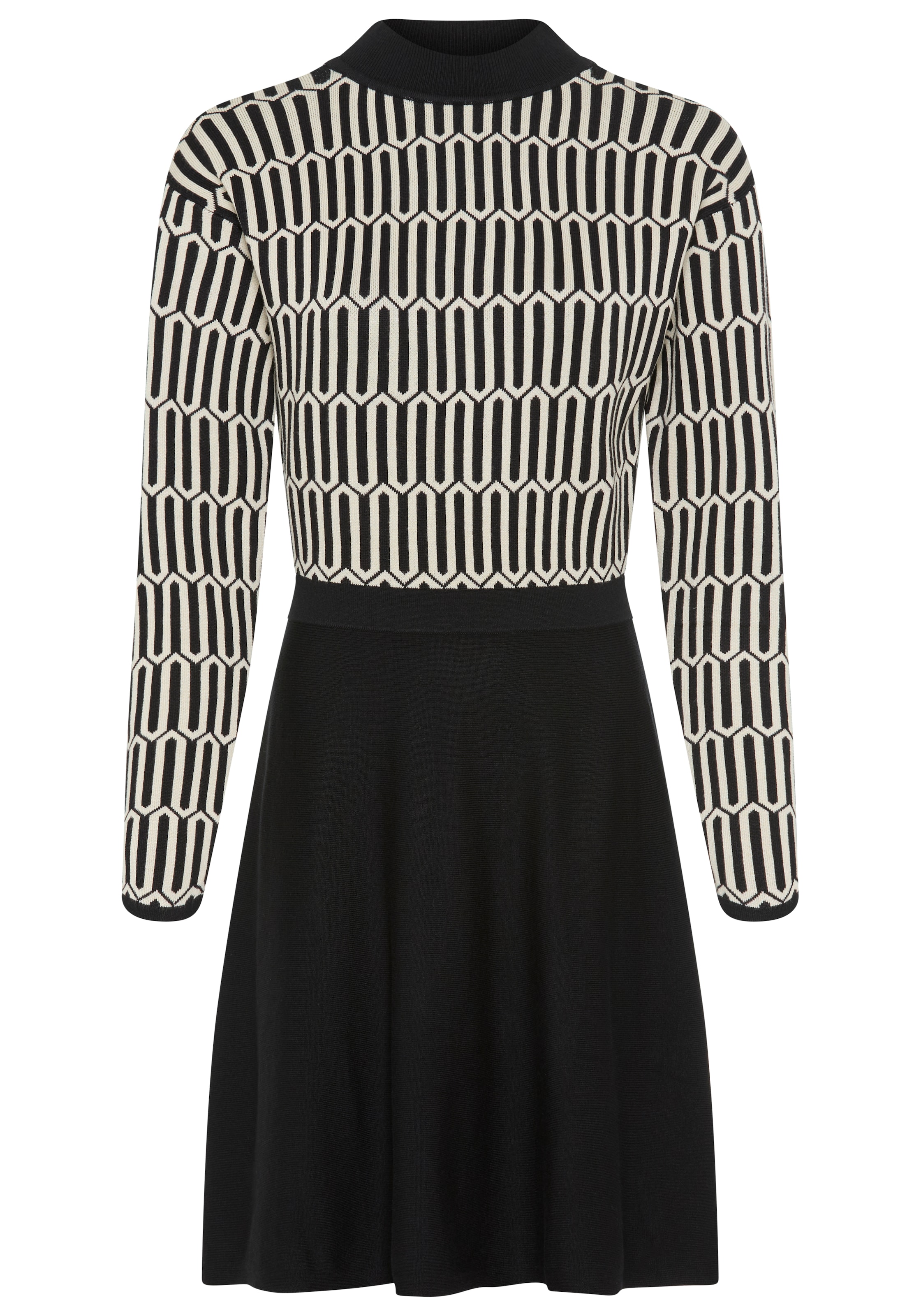 LAURA SCOTT Dress in Black: front