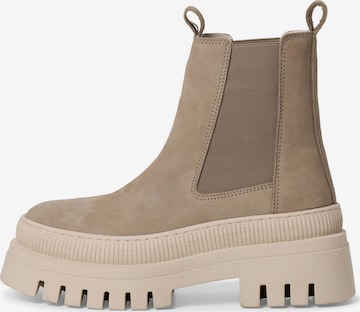 TAMARIS Chelsea boots i beige