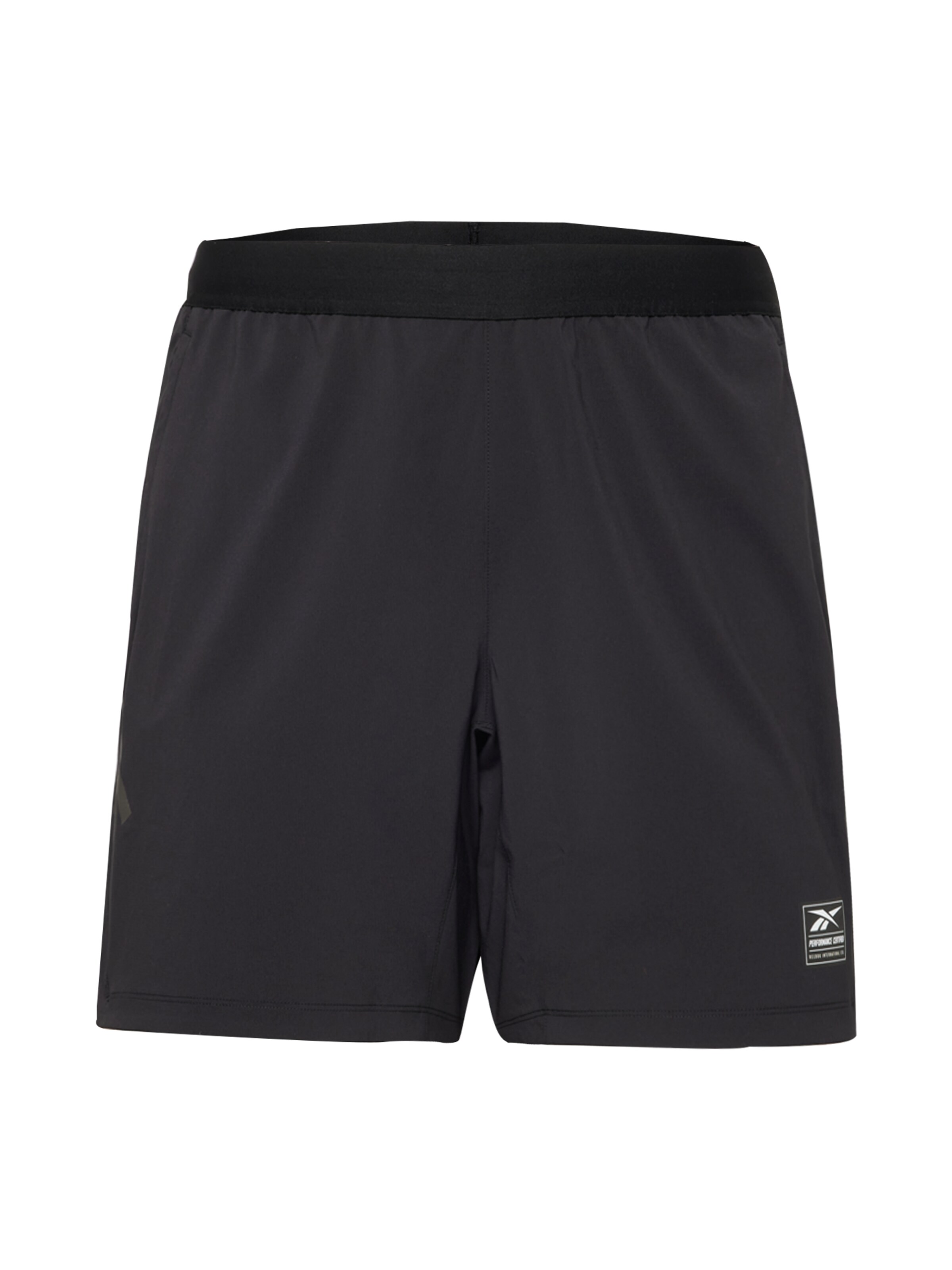 Reebok Regular Sports trousers in Black: front