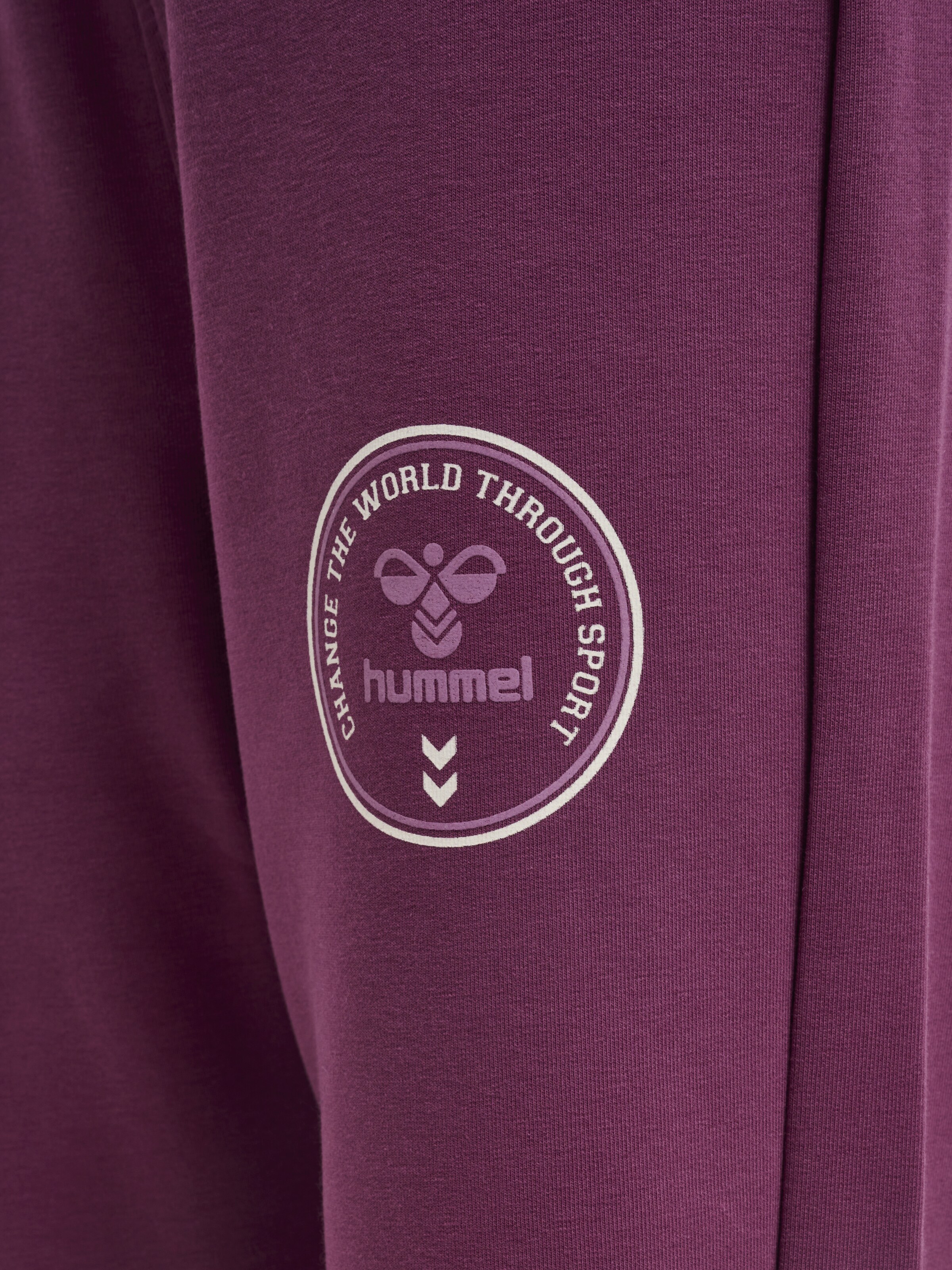 Hummel Tapered Bukser i lilla