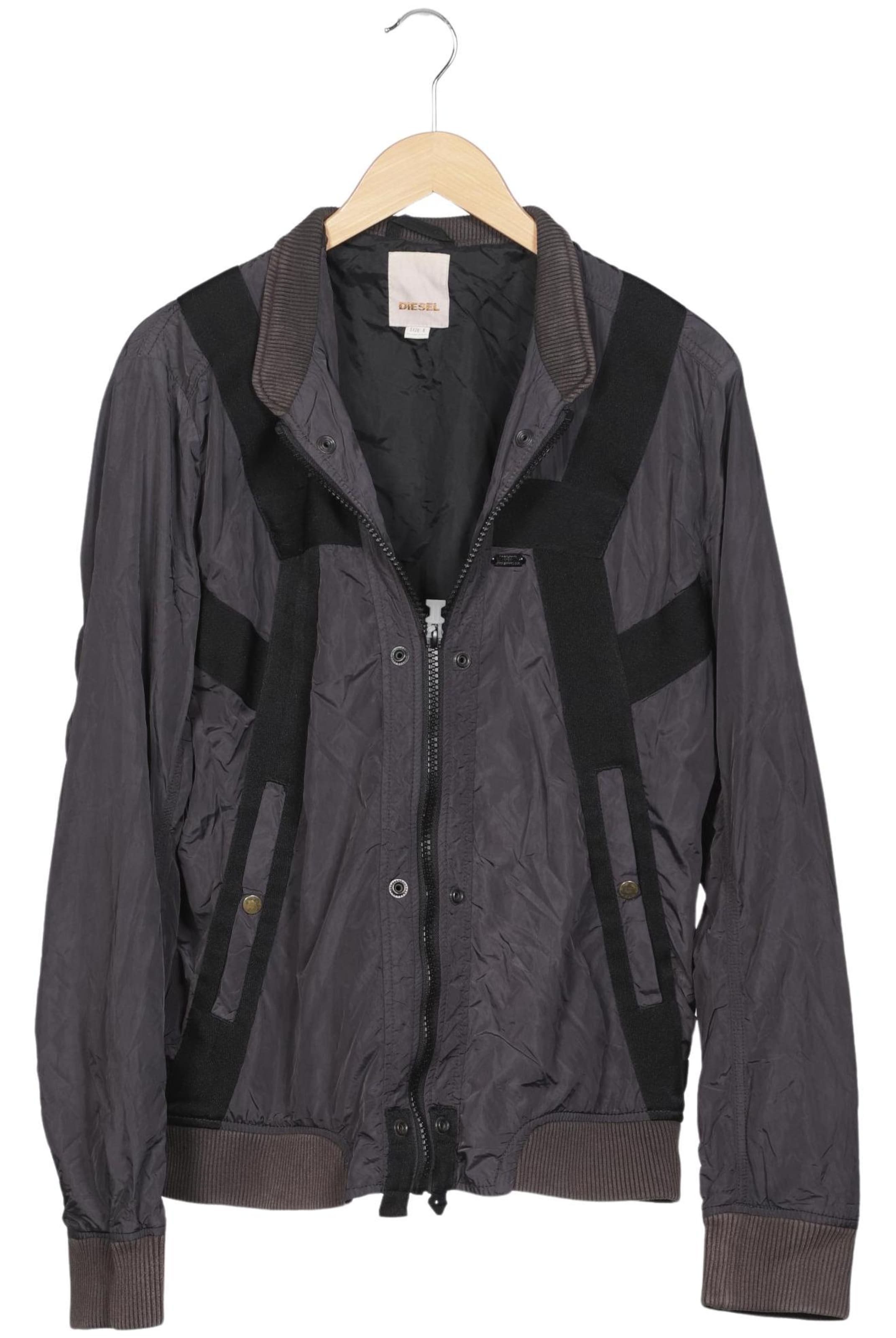 DIESEL Jacke L in Grau: Vorderseite