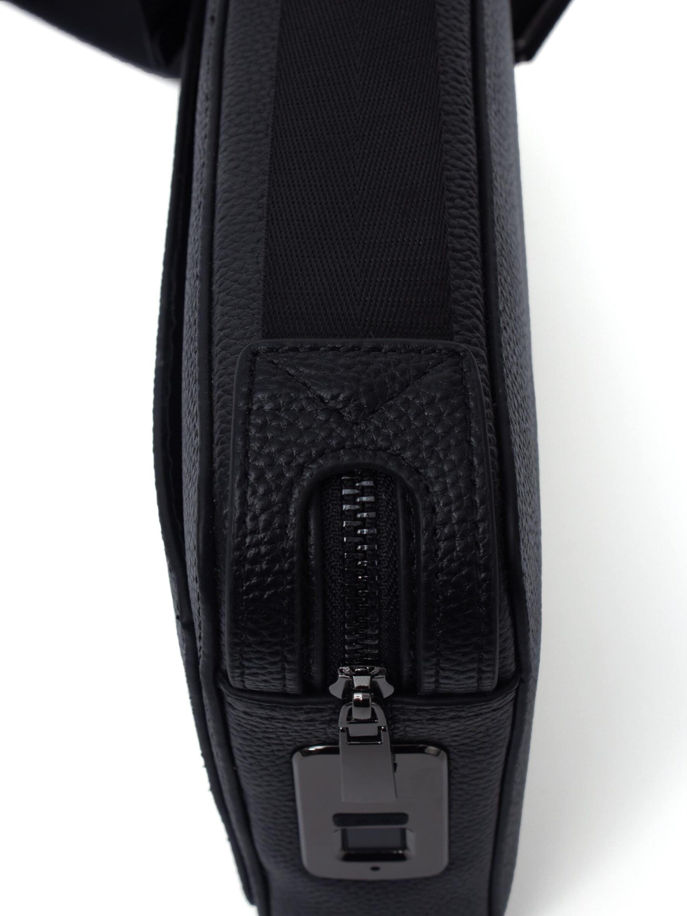 Sac bandoulière 'BELLARO FINGERPRINT RECOGNITION' CYCAS D'OR en noir