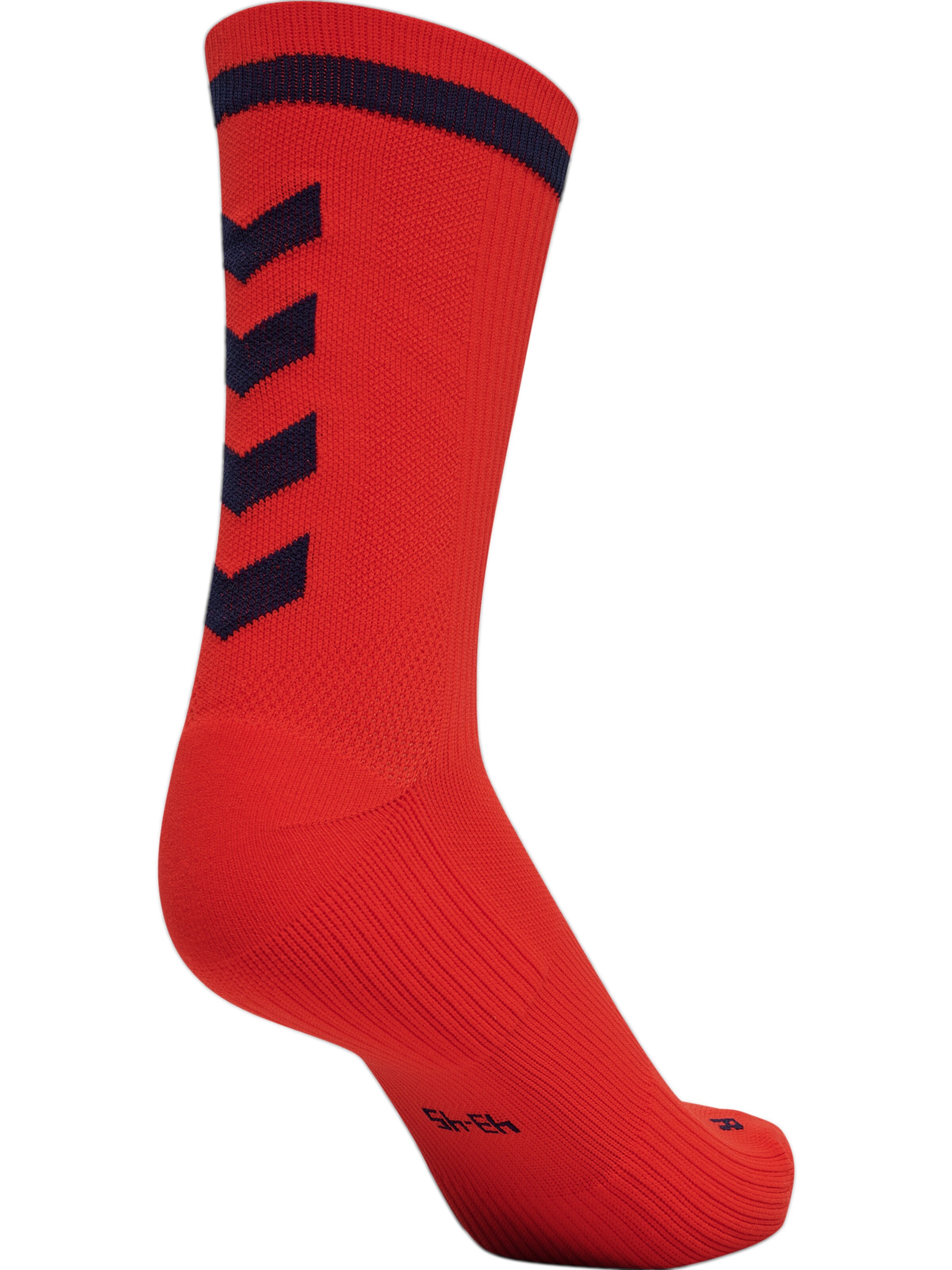 Chaussettes de sport Hummel en rouge