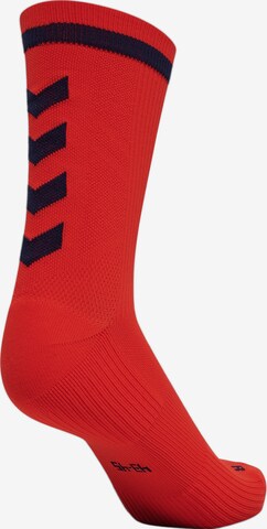 Chaussettes de sport Hummel en rouge