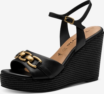 Tamaris Sandaalit värissä musta: etupuoli