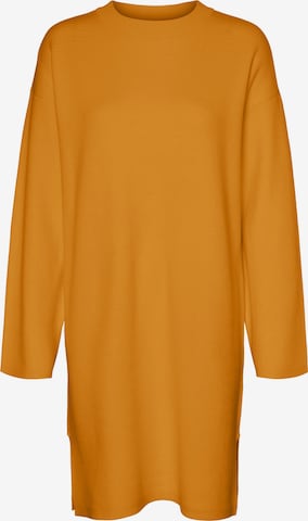 VERO MODA Knitted dress in Orange: front