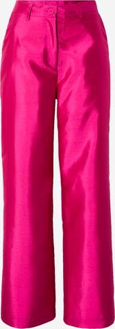 SISTERS POINT Regular Pants 'ELVIA' in Pink: front