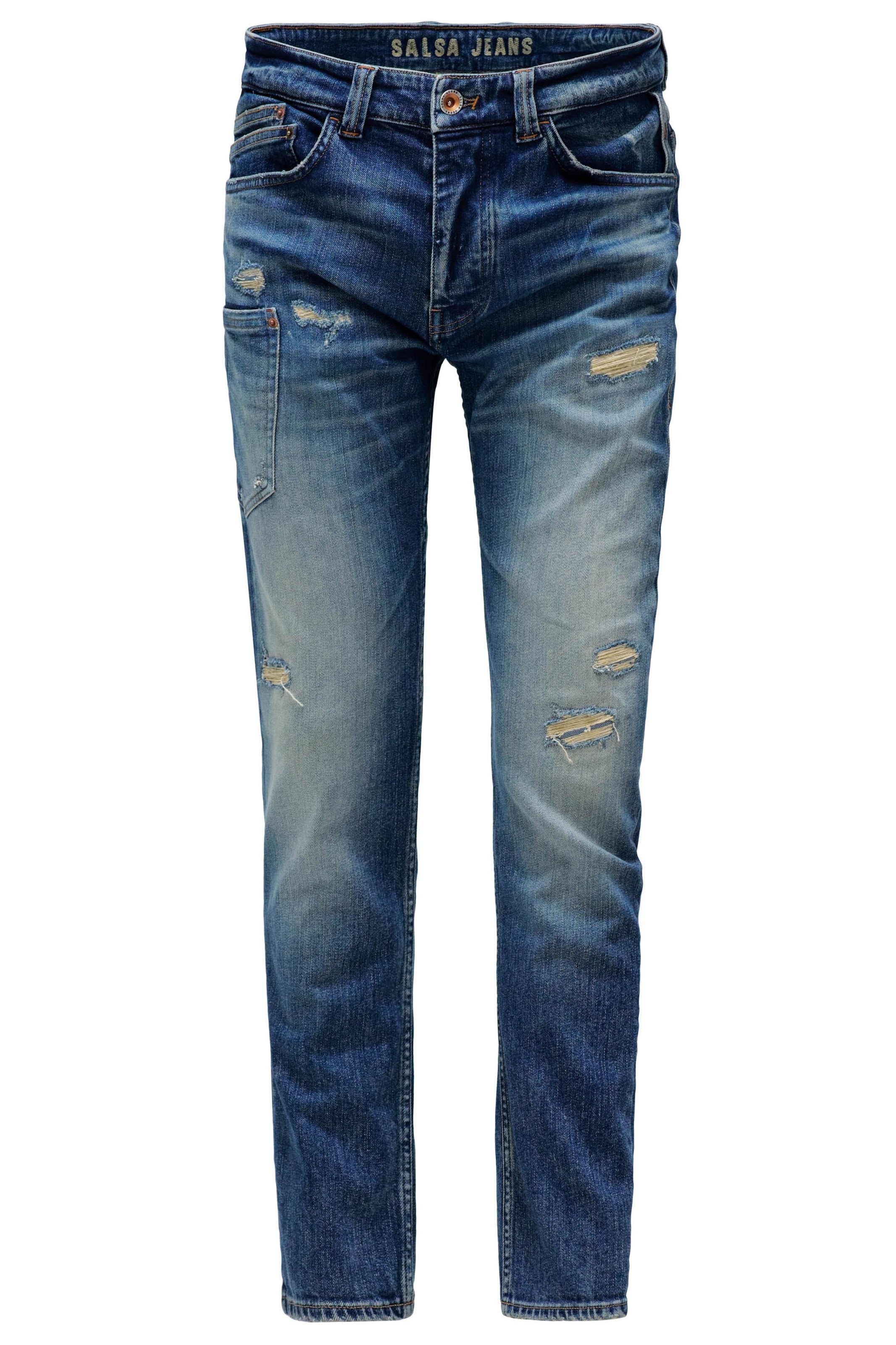 Salsa Jeans Slimfit Jeans Slim in Blau: Vorderseite