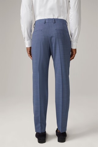 Coupe slim Pantalon à plis ' Max ' STRELLSON en bleu