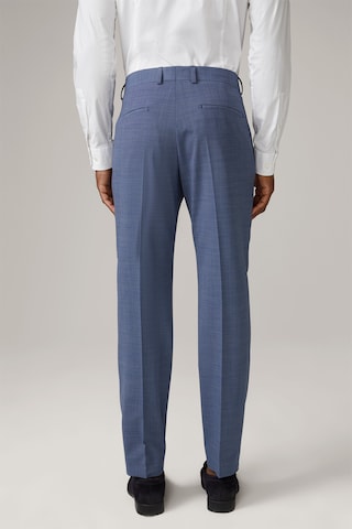 Coupe slim Pantalon à plis ' Max ' STRELLSON en bleu