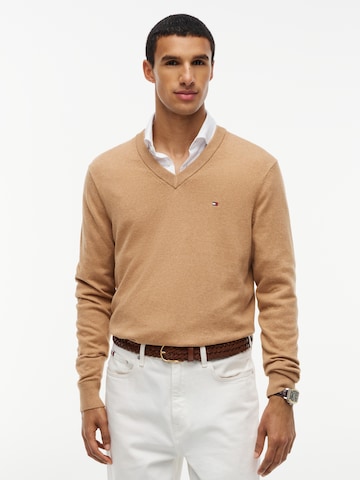 TOMMY HILFIGER - Jersey en beige: frente