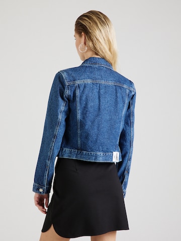 Calvin Klein Jeans Jacke 'Cropped 90s' in Blau