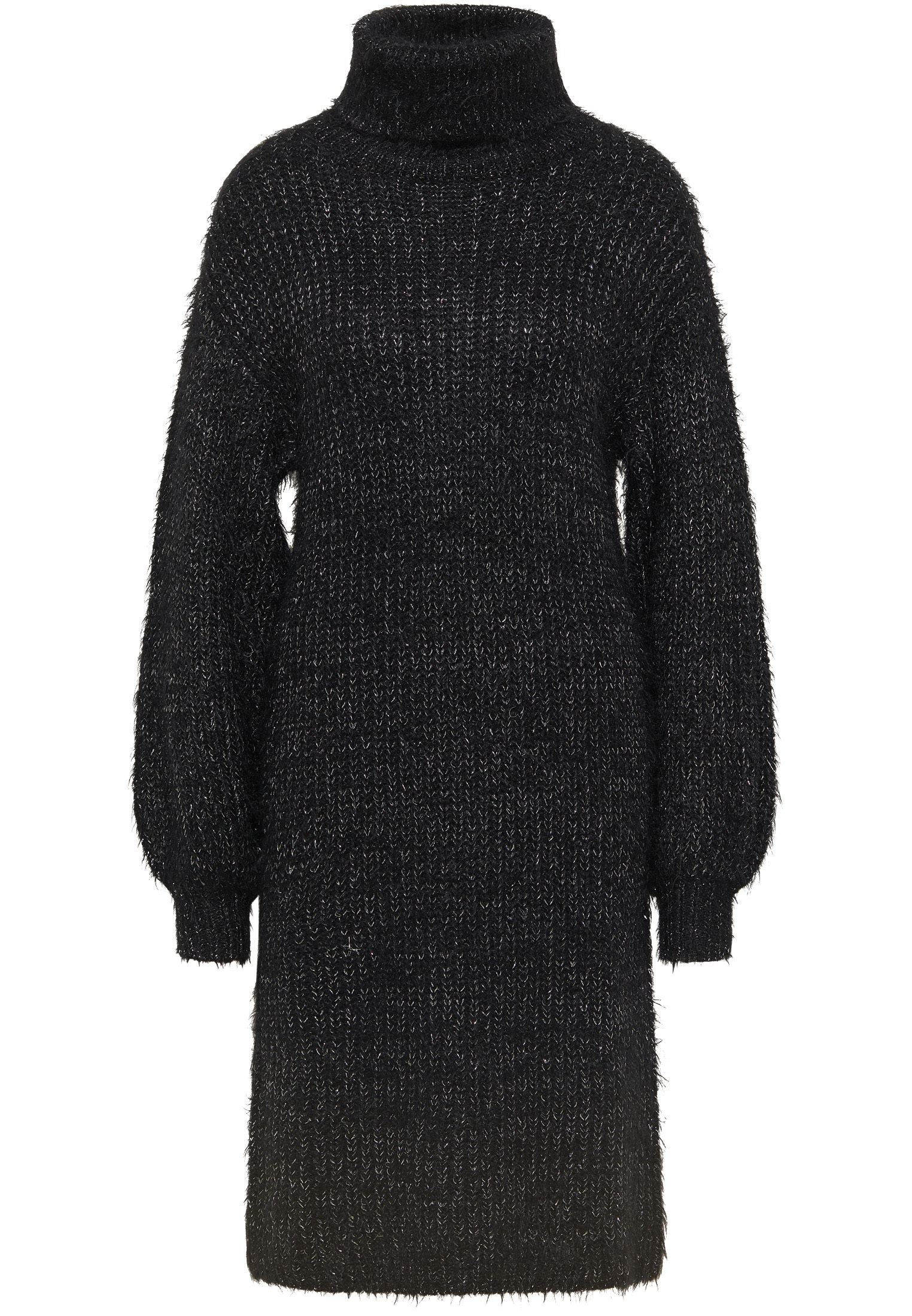 LYDkU Abbigliamento usha WHITE LABEL Abito in maglia in Nero LYDkU Abbigliamento usha WHITE LABEL Abito in maglia in Nero