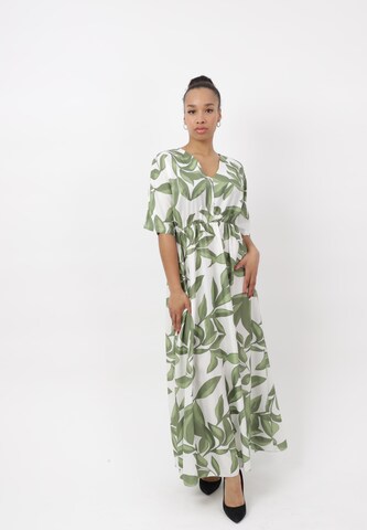 Elara Dress in Green