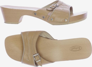 SCHOLL Sandalen 38 in Beige: predná strana