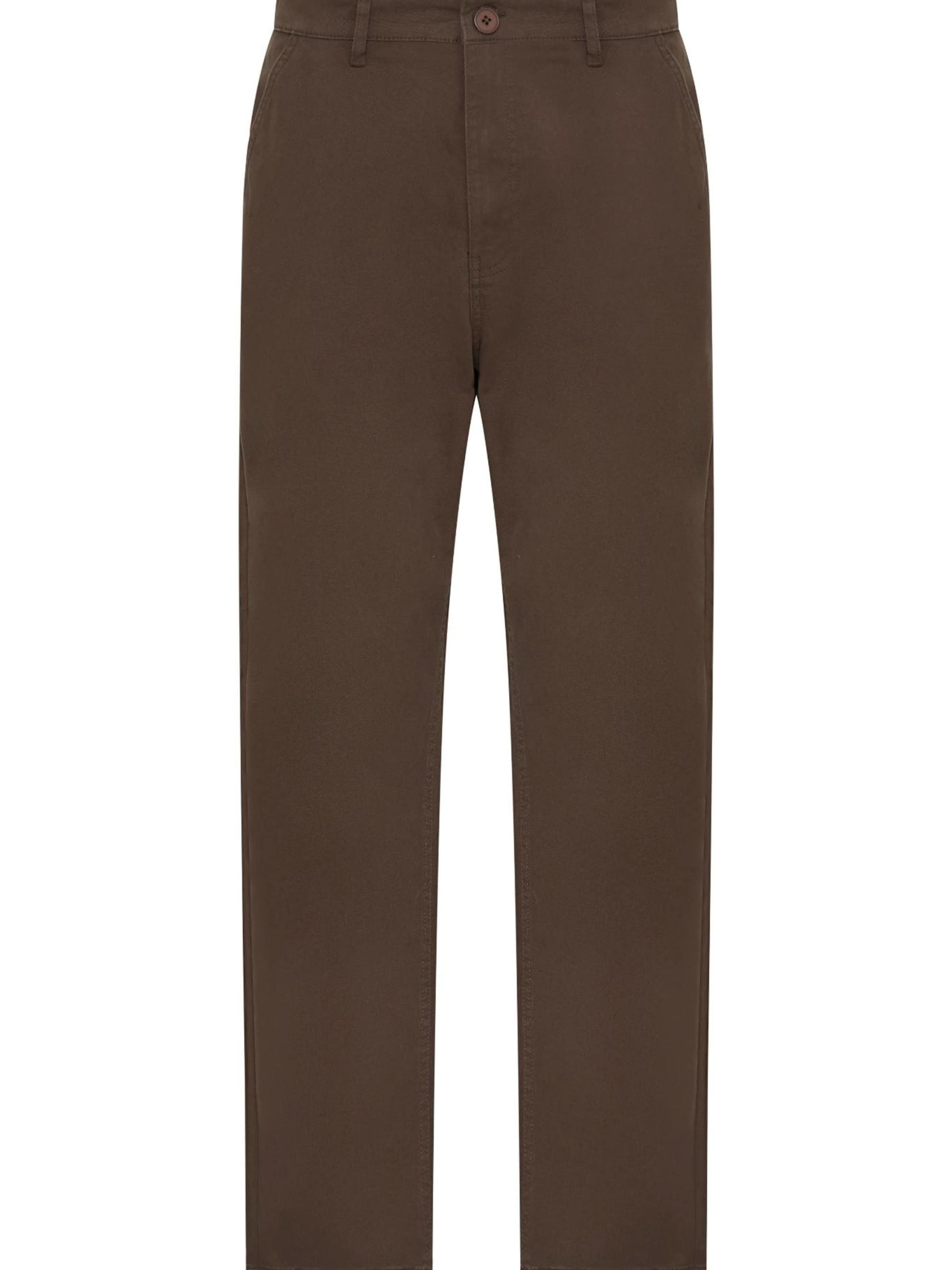 BLEND Loosefit Chino 'Natan' in Bruin: voorkant