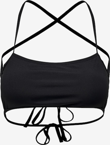 ONLY - Top de bikini 'SELMA' en negro: frente